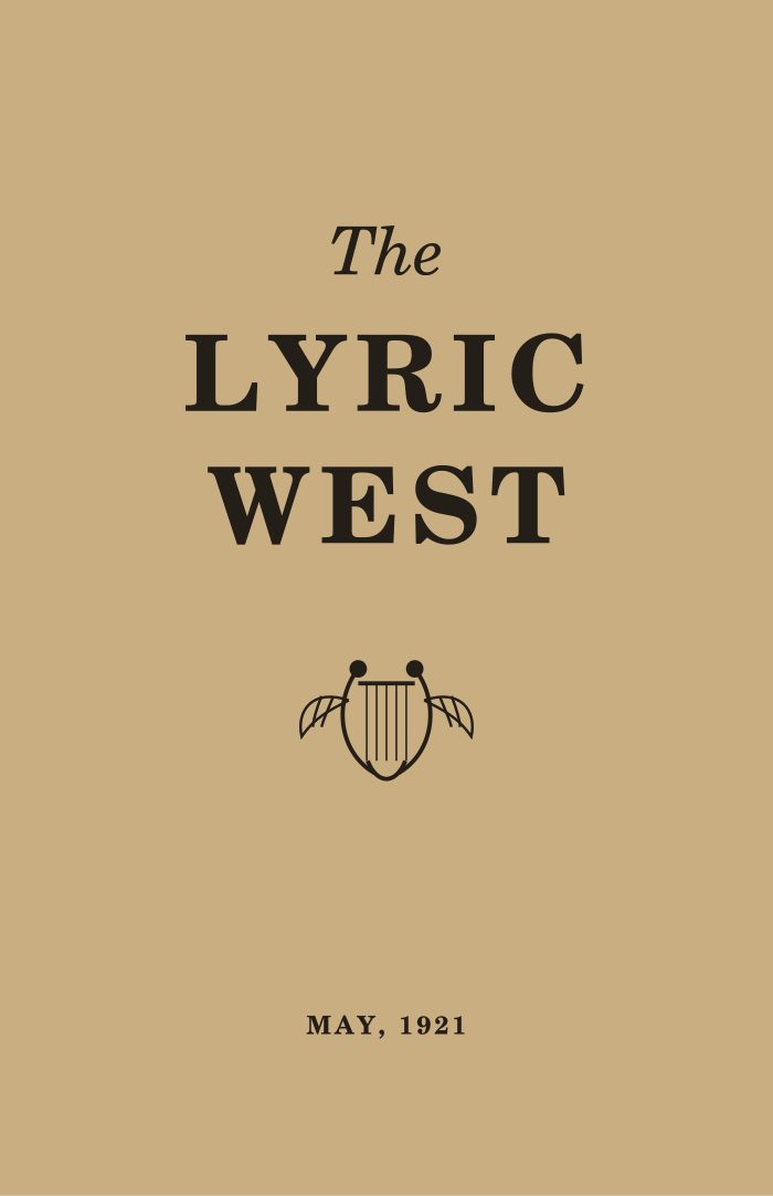 The Lyric West, Vol. 1, No. 2 (May 1921)