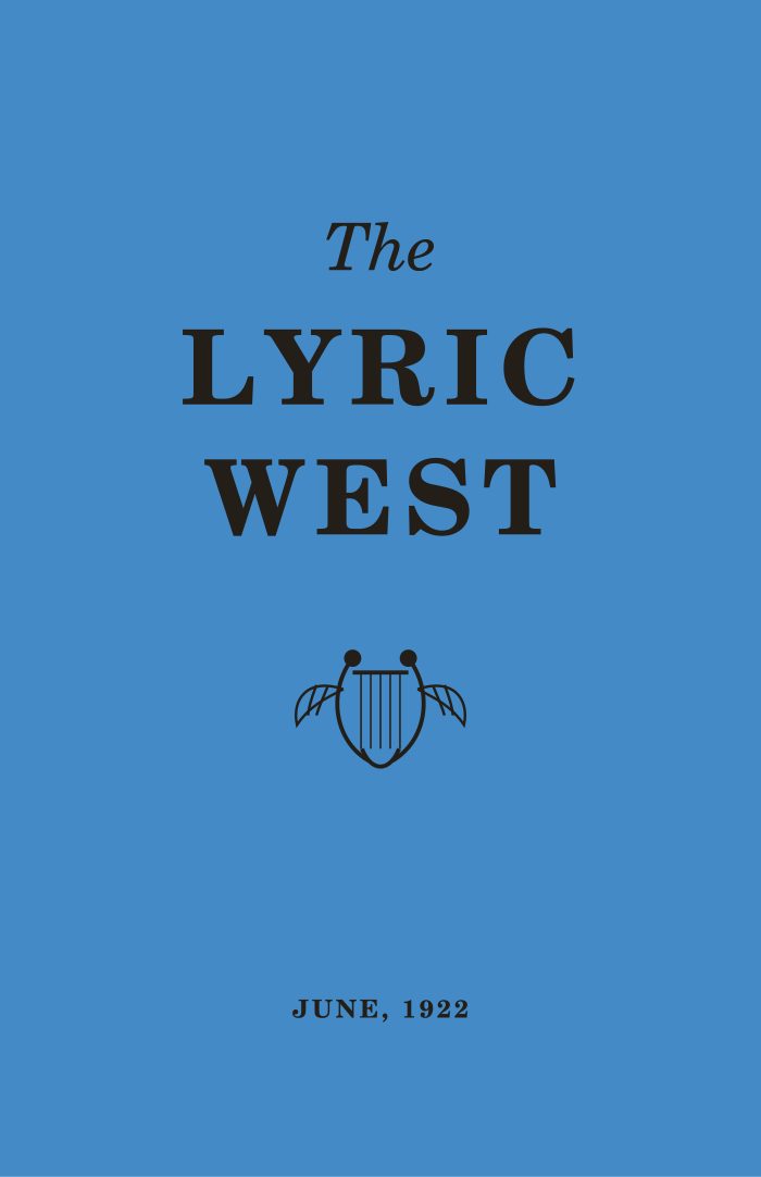 The Lyric West, Vol. 2, No. 3 (June 1922)