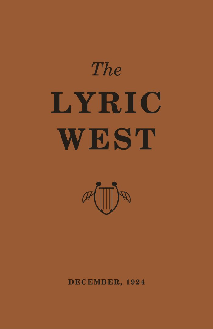 The Lyric West, Vol. 4, No. 3 (December 1924)