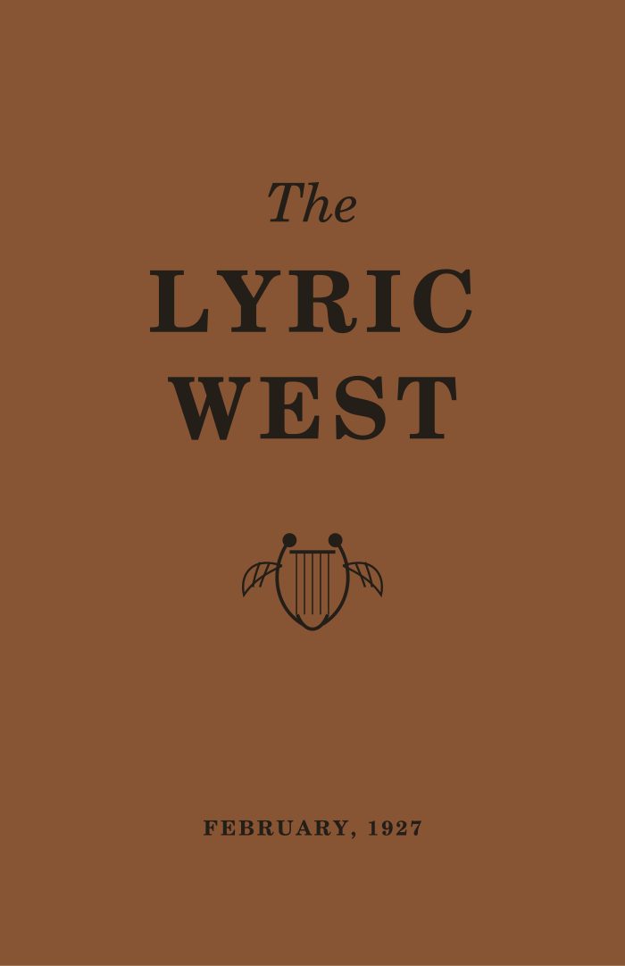 The Lyric West, Vol. 6, No. 5 (February 1927)