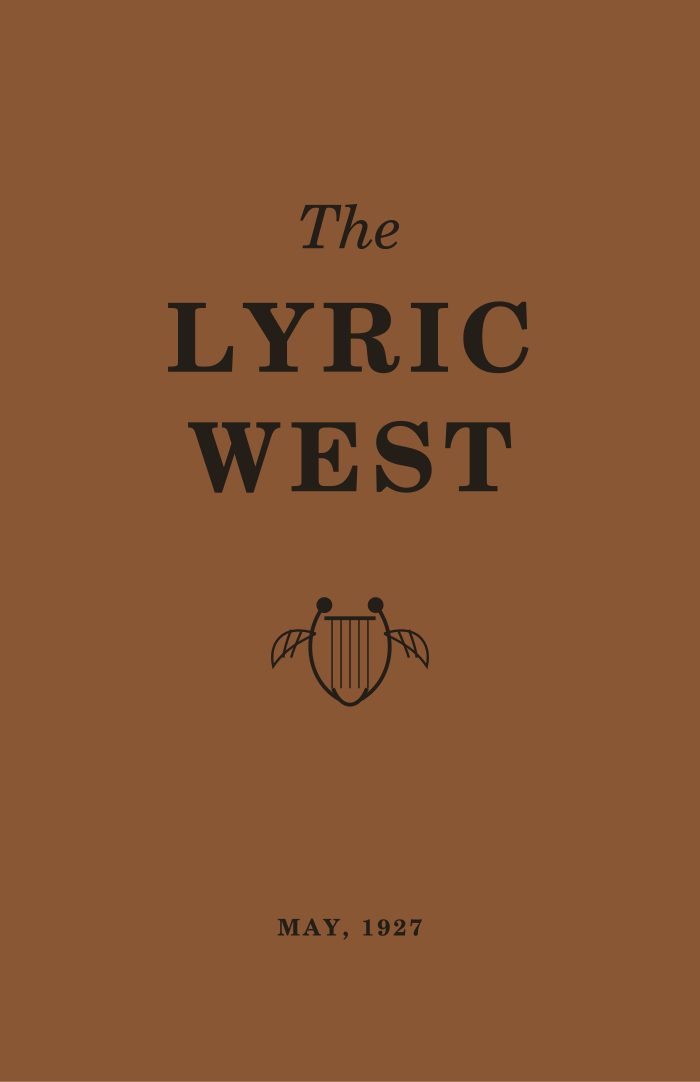 The Lyric West, Vol. 6, No. 8 (May 1927)