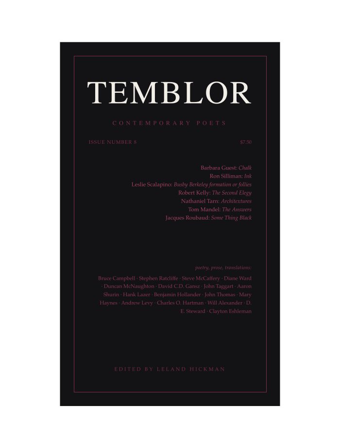 Temblor, No. 8 (1988)