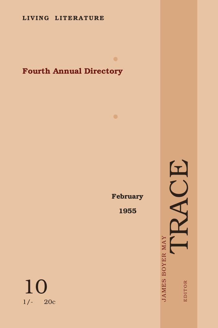 Trace, No. 10 (February 1955)