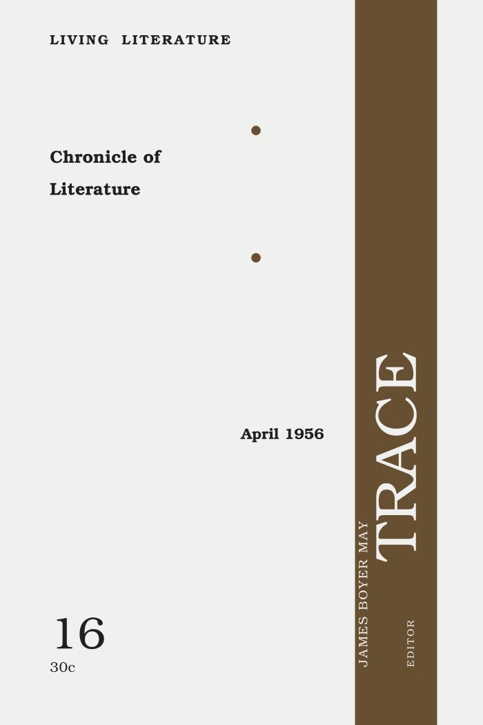 Trace, No. 16 (April 1956)