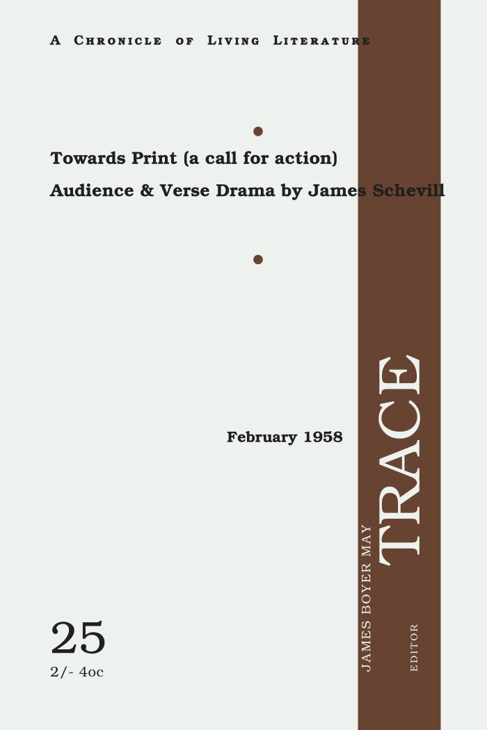 Trace, No. 25 (February 1958)