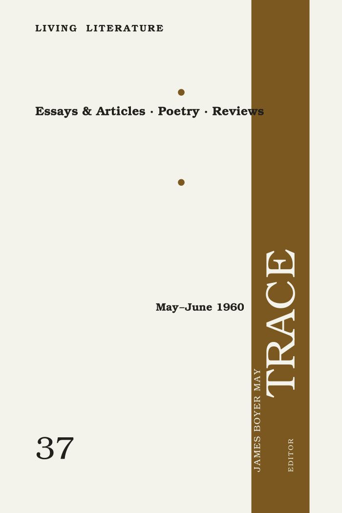 Trace, No. 37 (May–June 1960)