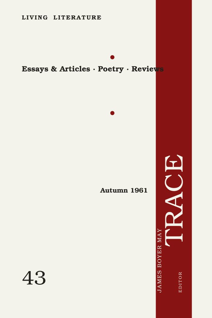 Trace, No. 43 (Autumn 1961)
