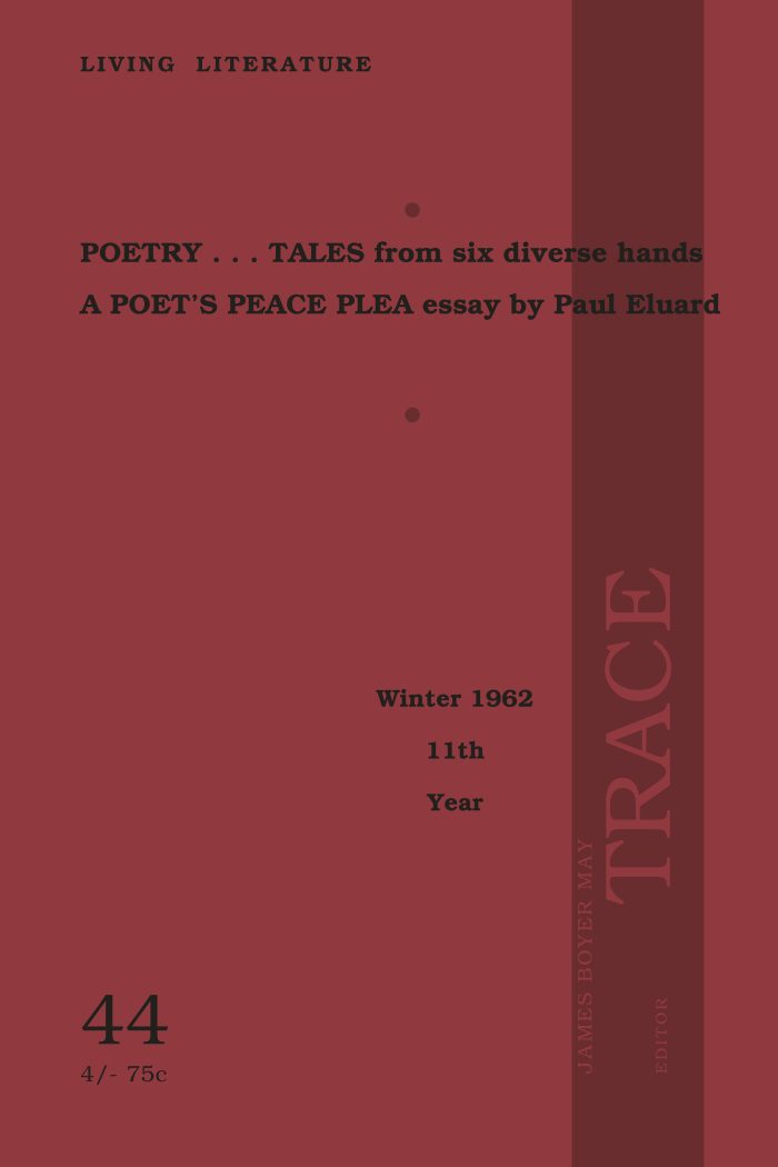 Trace, No. 44 (Winter 1962)