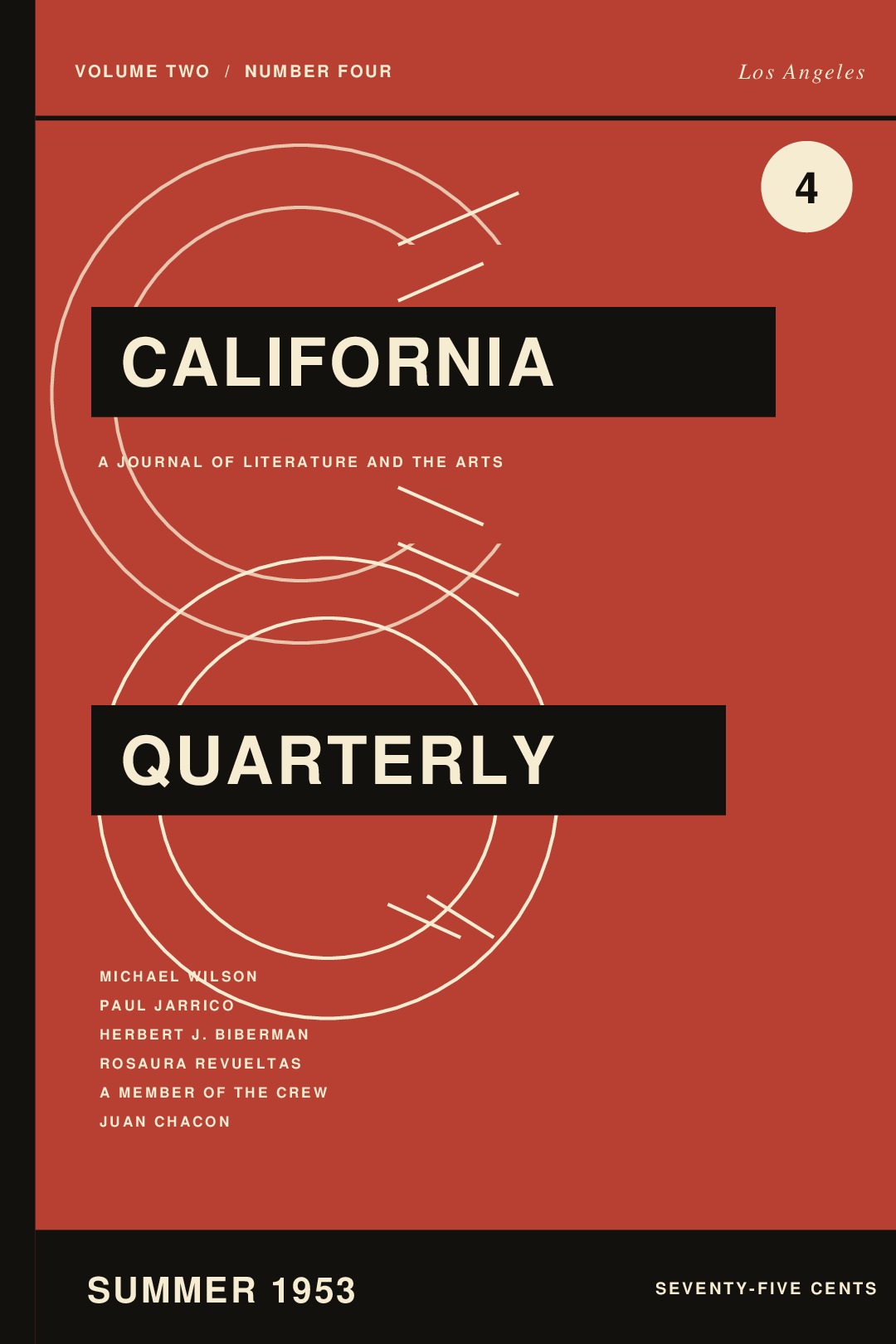 California Quarterly, Vol. 2, No. 4 (Summer 1953)