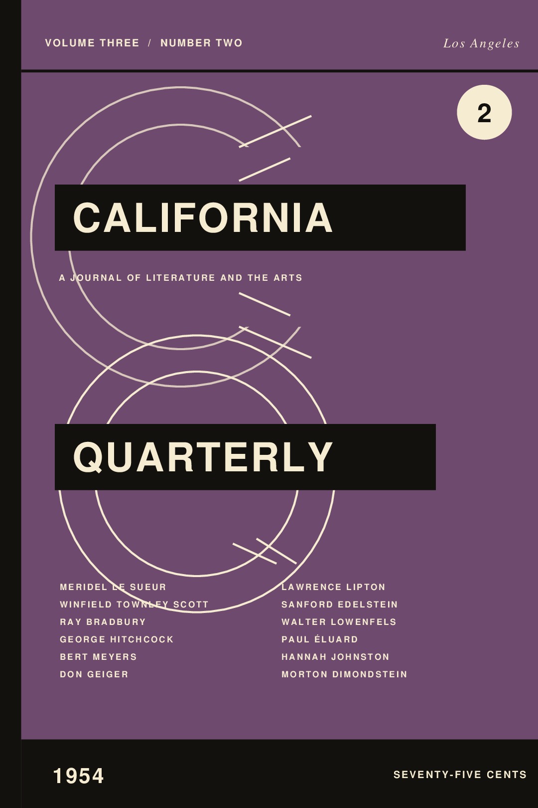California Quarterly, Vol. 3, No. 2 (1954)