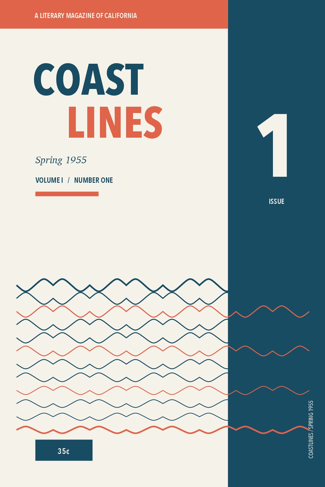 Coastlines, Vol. I, No. 1 (Spring 1955)