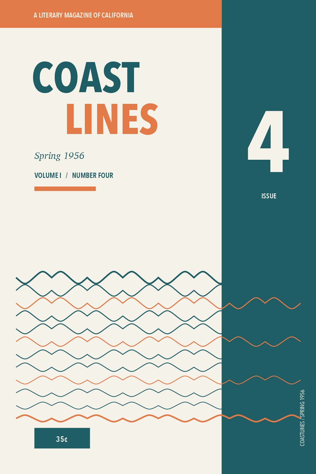 Coastlines, Vol. I, No. 4 (Spring 1956)
