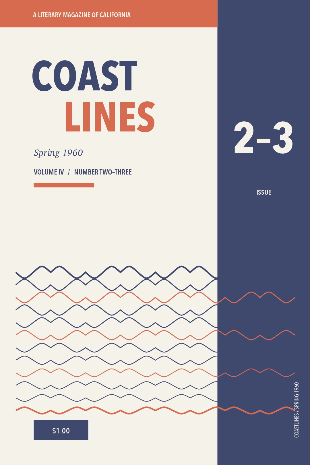 Coastlines, Vol. IV, No. 2–3 (Spring 1960)