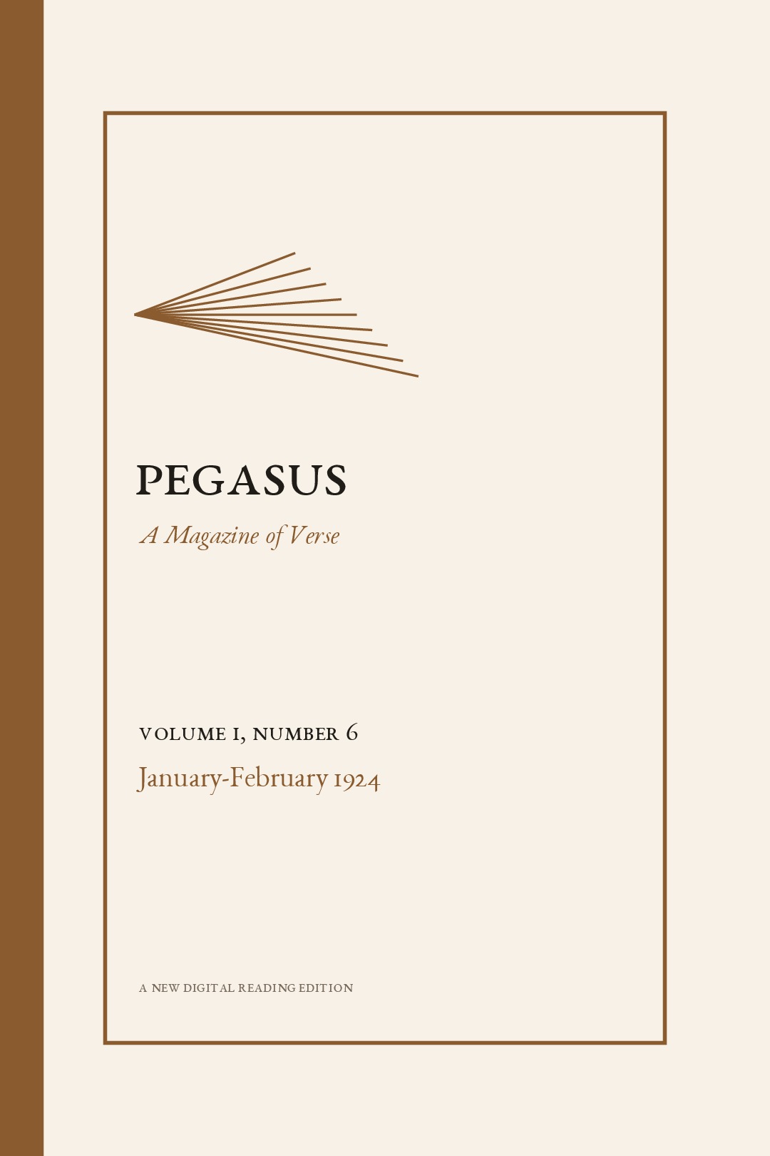 Pegasus, Vol. 1, No. 6 (February 1924)