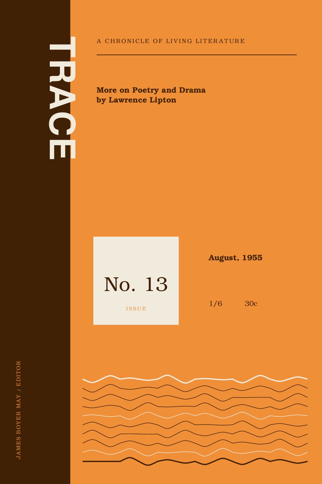 Trace, No. 13 (August 1955)
