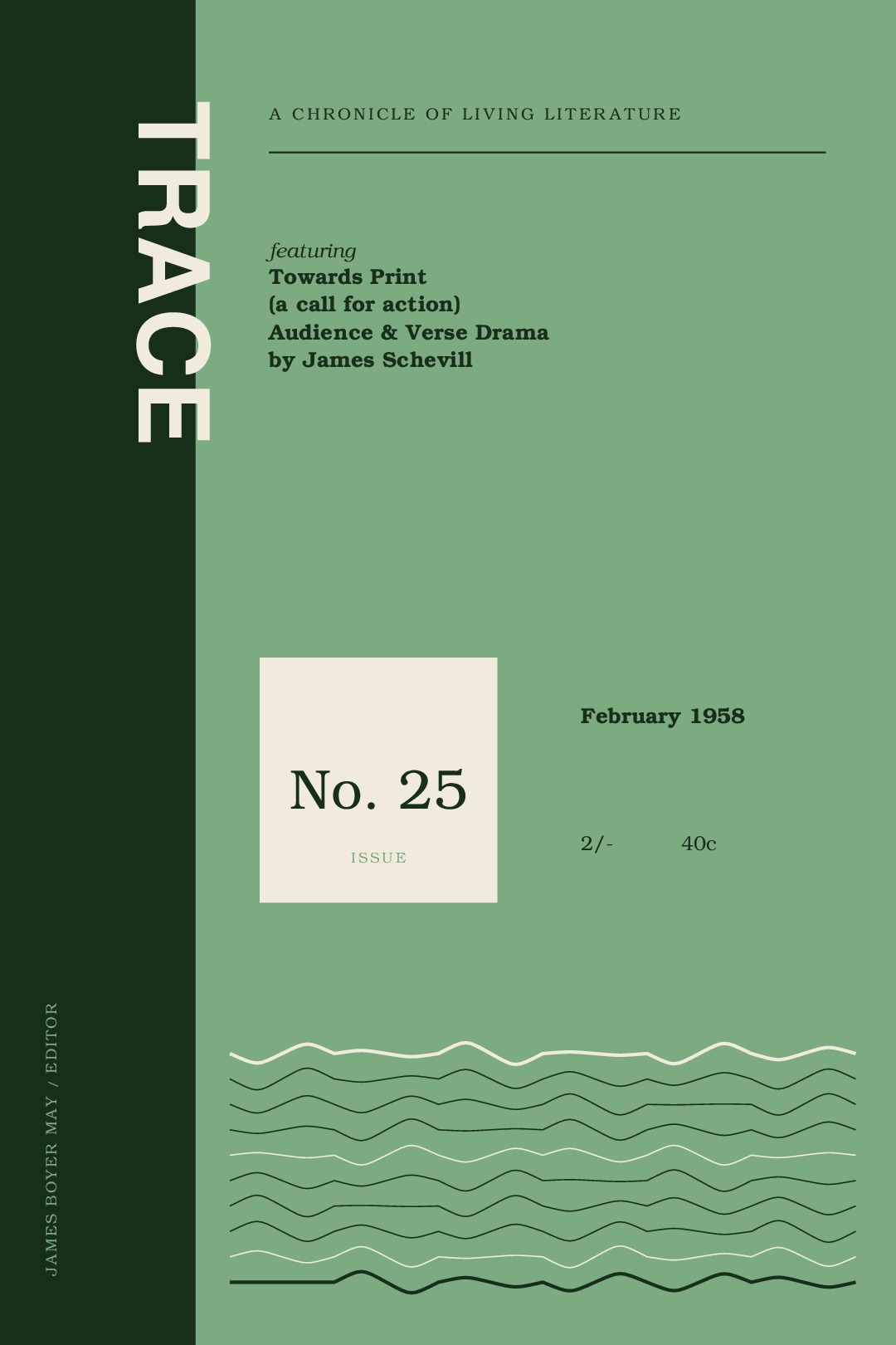 Trace, No. 25 (February 1958)