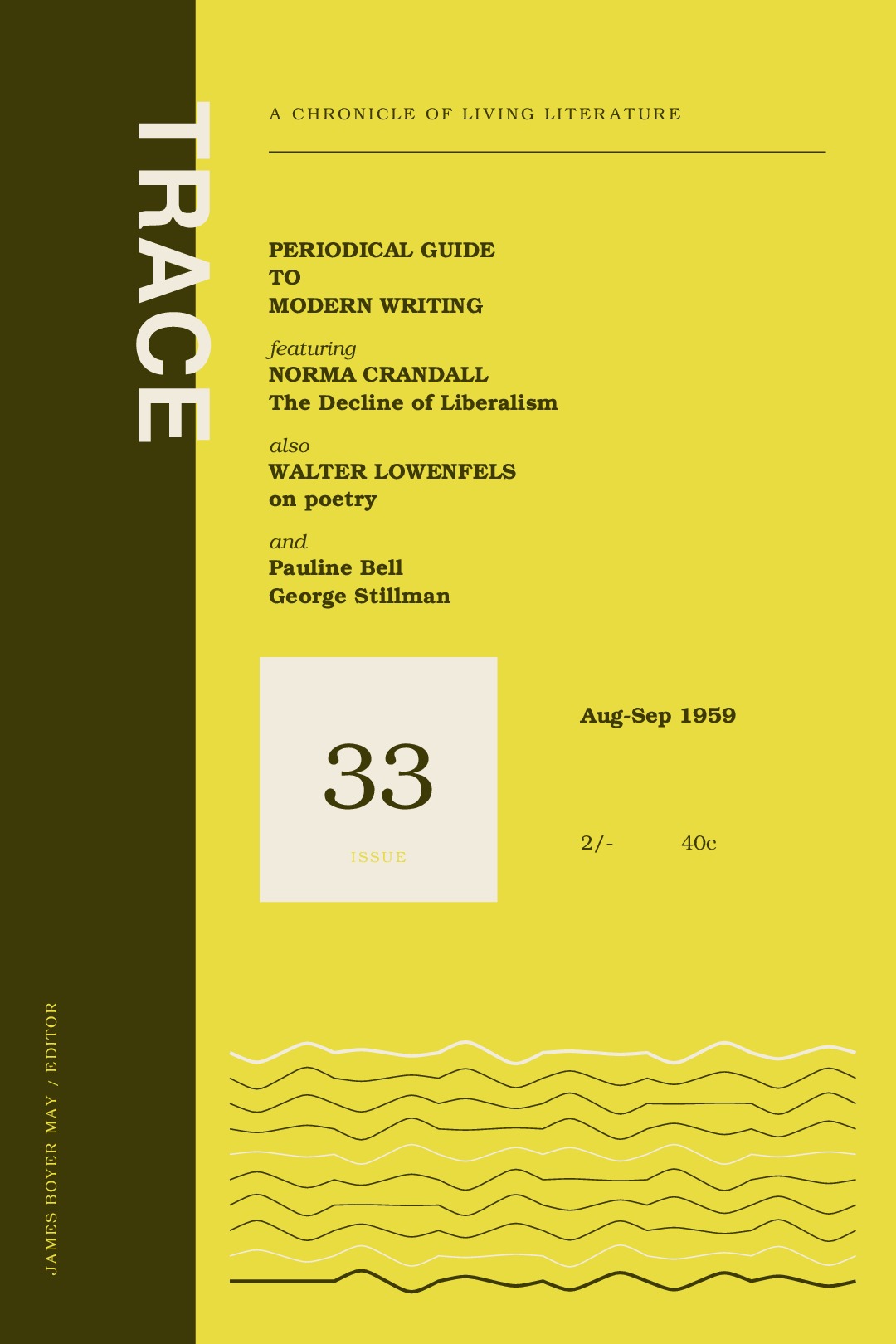 Trace, No. 33 (Aug–Sep 1959)
