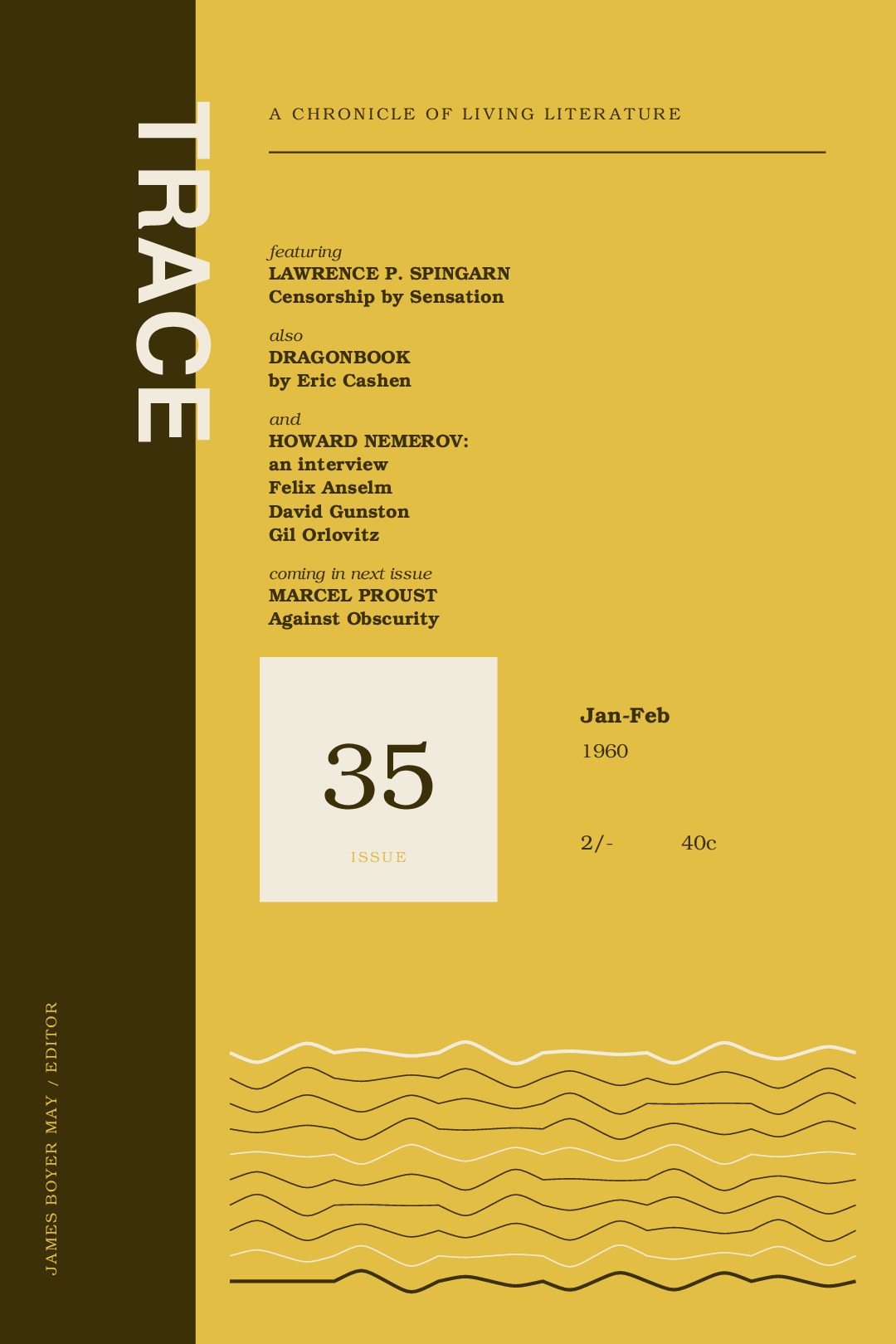 Trace, No. 35 (Jan–Feb 1960)