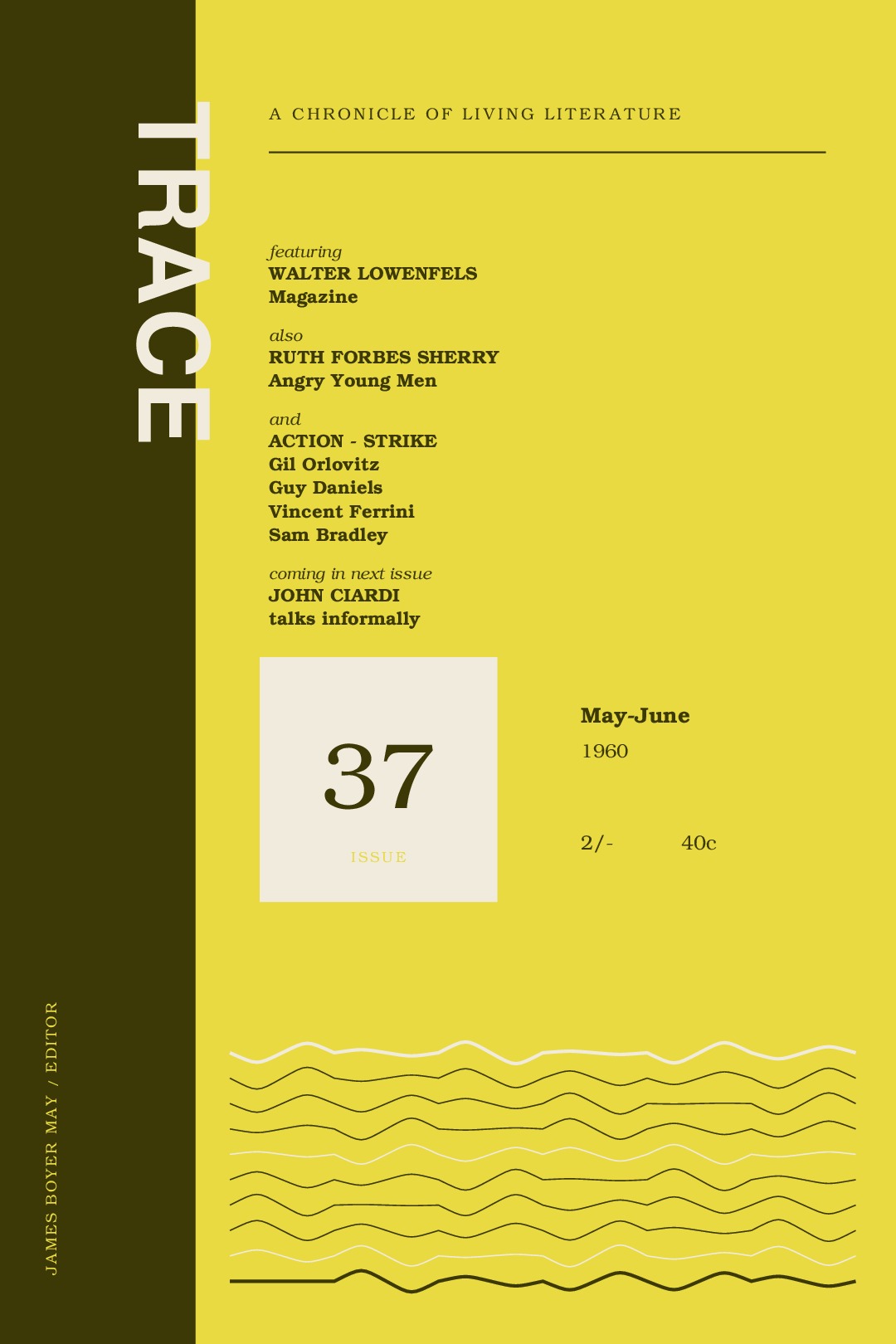 Trace, No. 37 (May–June 1960)
