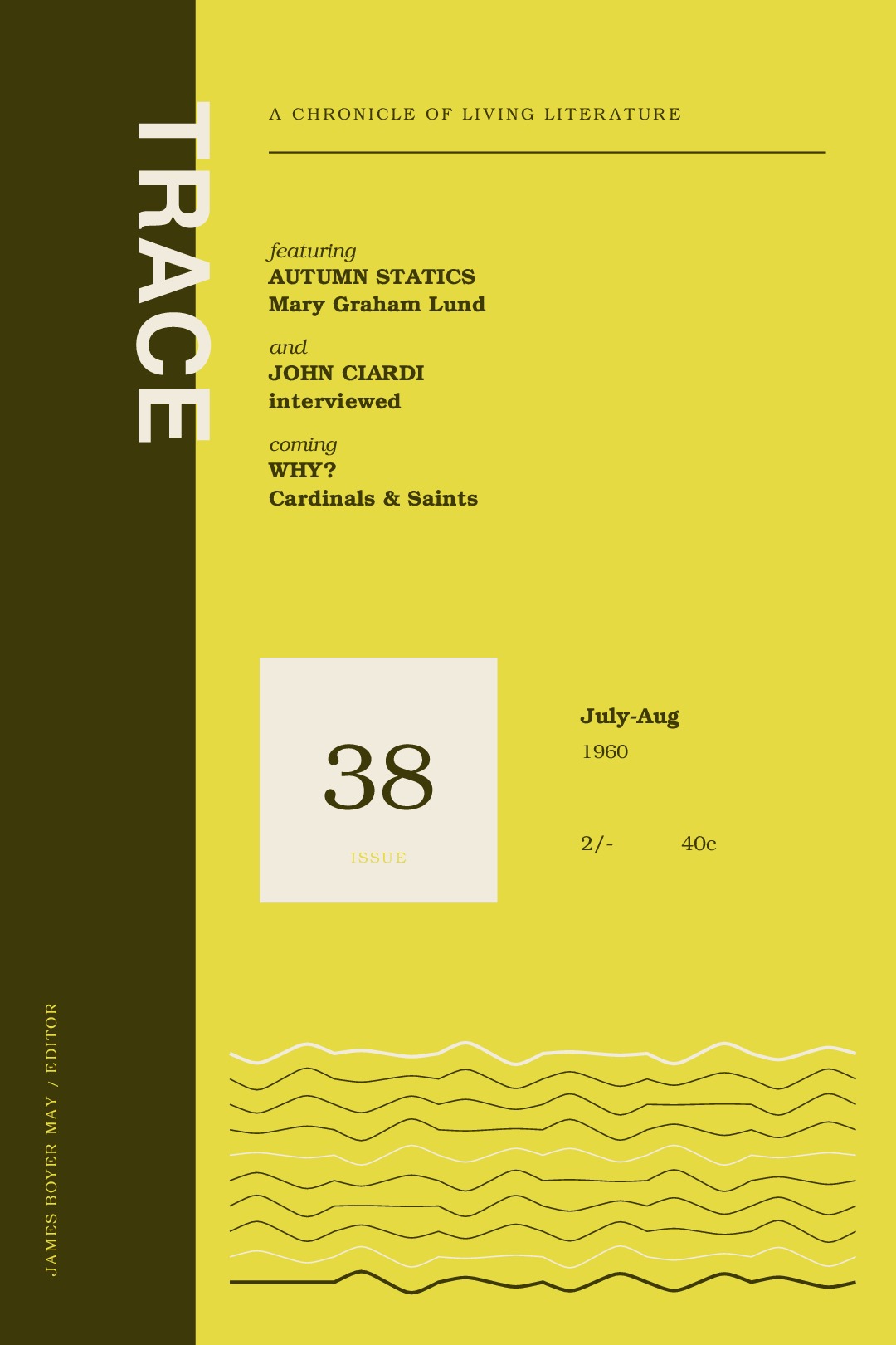Trace, No. 38 (July–Aug 1960)