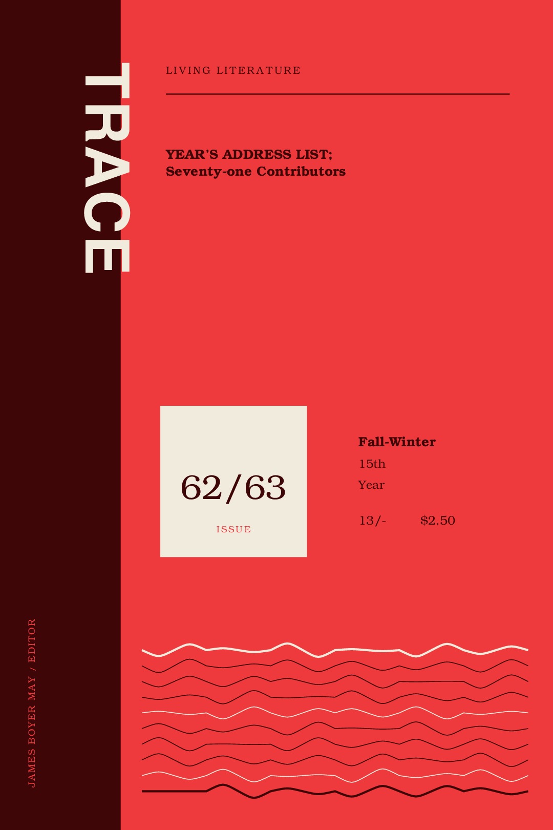Trace, No. 62–63 (Fall–Winter 1966)