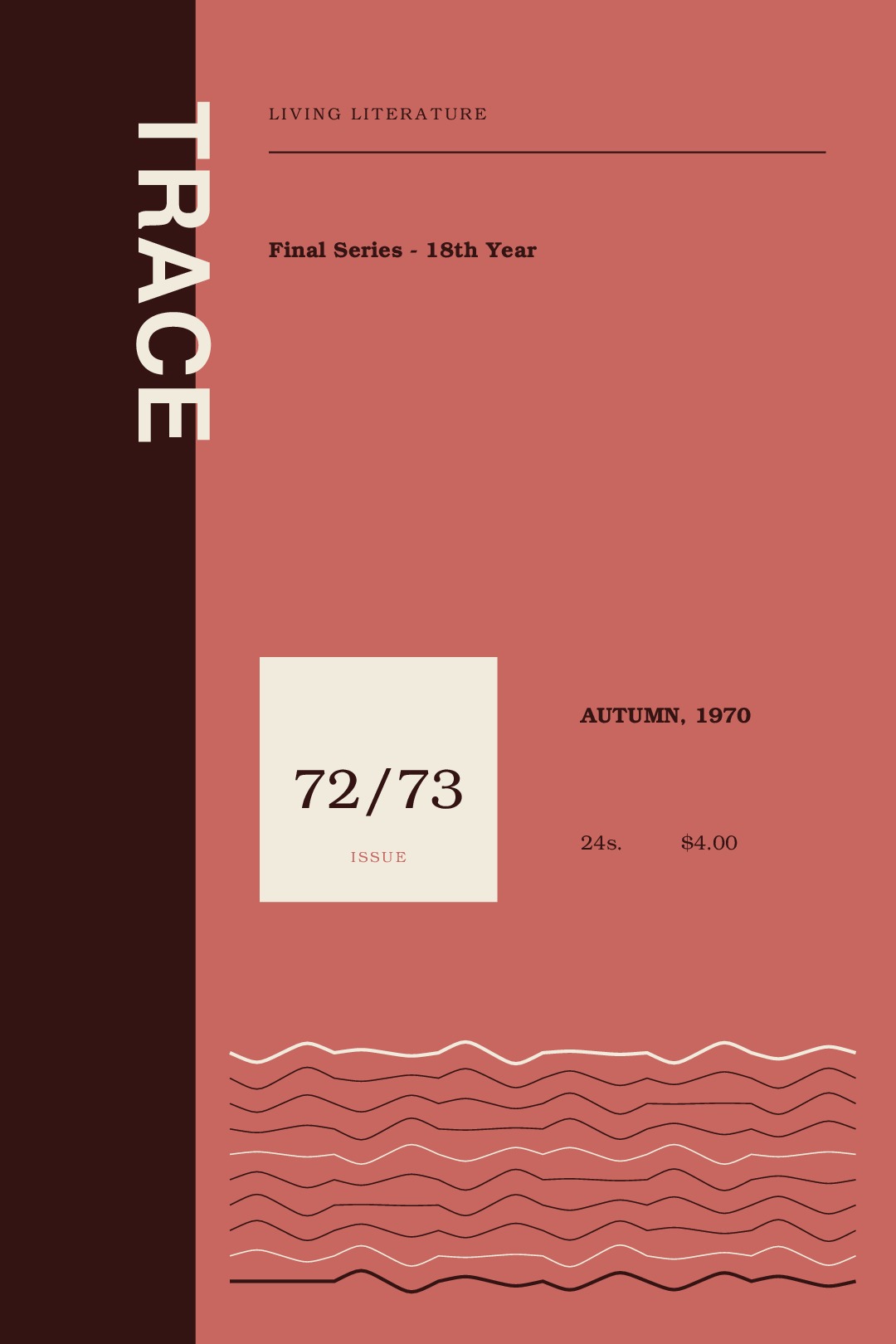 Trace, No. 72–73 (Autumn 1970)